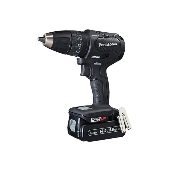 パナソニック EZ79A3LJ2F-B 14.4V振動ドリルドライバー 5.0Ah電池パックx2個+充電器付セット Smart BL パワフル＆スピ−デイ 黒 新品 EZ79A3 EZ79A2