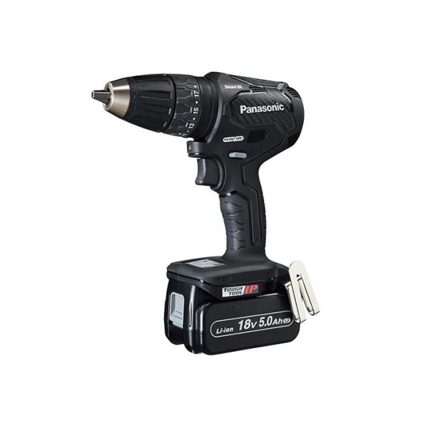 パナソニック EZ79A3LJ2G-B 18V振動ドリルドライバー 5.0Ah電池パックx2個+充電器付セット Smart BL パワフル＆スピ−デイ 黒 新品 EZ79A3 EZ79A2