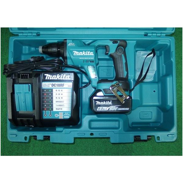 マキタ FS455DRG 18V充電式スクリュードライバ 回転数4500min-1 6.0Ahバッテリ1個付セット 青 新品
