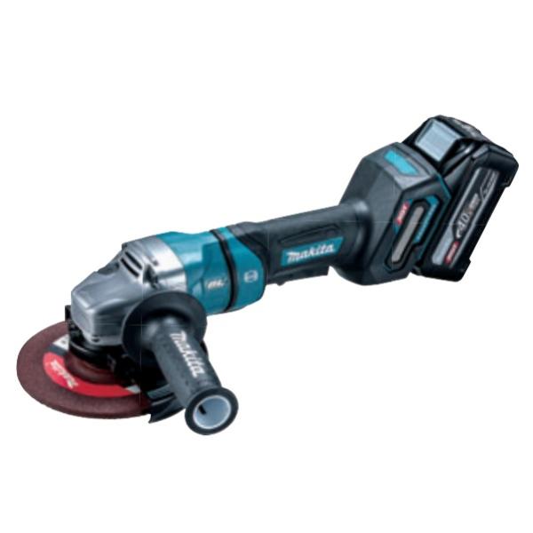 マキタ GA054GZ+BL4040Fx2+DC40RA 40Vmax-150mm充電式ディスクグラインダ 高速回転9000min-1 4.0Ah高出力バッテリx2+1口充電器セット 新品 代引不可