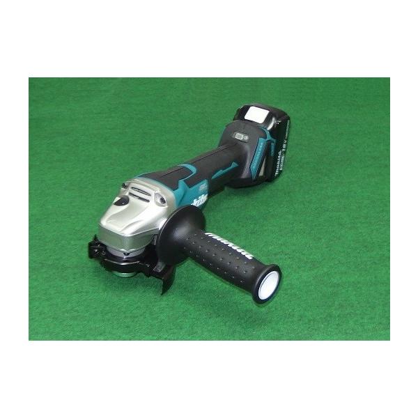 マキタ GA408DRG 18V-100mmブレーキ付充電式ディスクグラインダ パドルスイッチ式 6.0Ahバッテリ1個付セット 新品_1