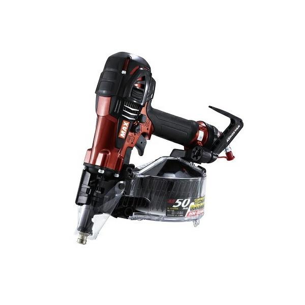 マックス HN-50N4(D)R ダスタ付50mm高圧釘打機 エアロスタ− マイスタ−レッド 新品 HN50N4 D R MAX