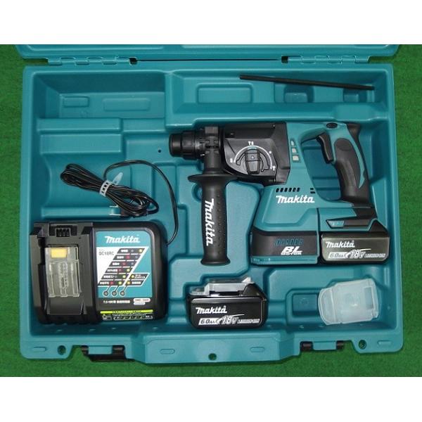 マキタ HR244DRGX 18V-6.0Ah 24mmAPTハンマドリル 青 新品