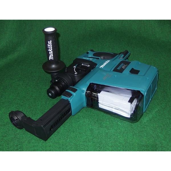 マキタ HR244DZKV 18V-24mmAPTハンマドリル 本体+集じんシステム:DX01+ケ-ス バッテリ・充電器別売 青 新品 HR244_1