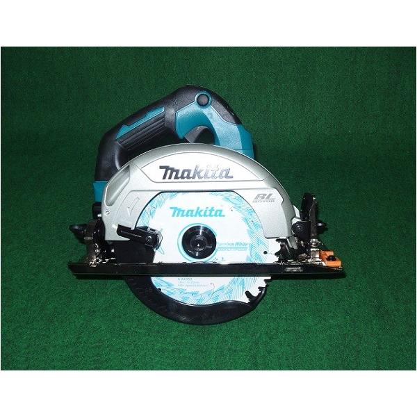 マキタ HS610DRGX 18V-165mm 充電式BLマルノコ 最大切込み深さ57mm サメ肌チップソー付 6.0Ahバッテリx2個+充電器付セット コンパクトモデル 青 新品