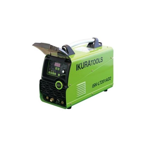 育良精機 ISK-LT201AD2 100V/200V兼用フルデジタル制御DCパルスTIG溶接機 ライトテイグ 新品 ISKLT201AD2 イクラ 代引不可