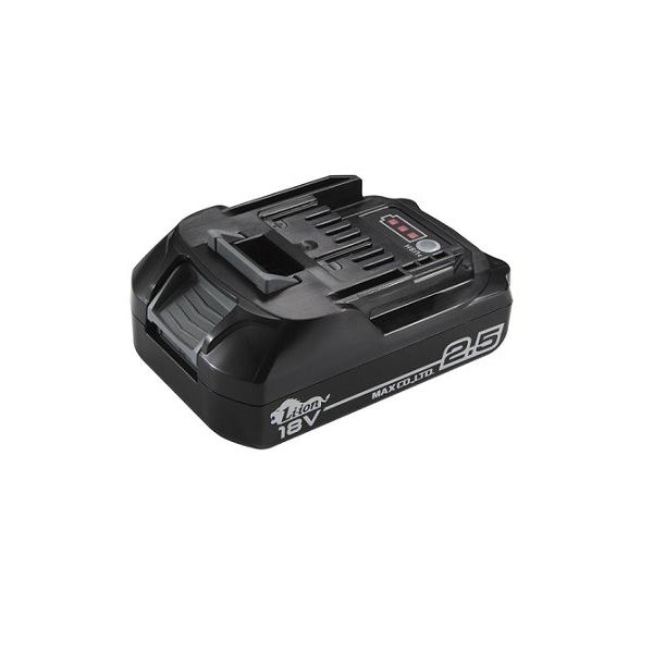 マックス JP-L91825A 18V-2.5Ahリチウムイオン電池パック 軽量 マックス JP-L91825A 18V-2.5Ahリチウムイオン電池パック 軽量