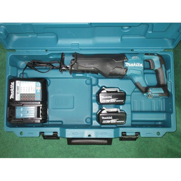 マキタ JR187DRGX 18V充電式ブラシレスレシプロソー 6.0Ahバッテリ2個+充電器付セット 新品 セーバ−ソ−