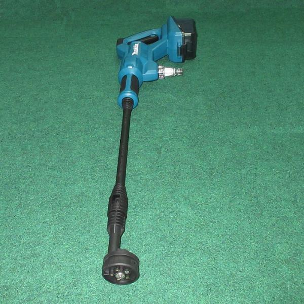 マキタ MHW180DZ+BL1860B+DC18WC 18V充電式洗浄機 常用吐出水量:2.5L/min High 常用吐出圧力:2.4Mpa 水道 High 噴射モ−ド5種類 給水方式3種類 6.0Ahバッテリx1+充電器付セット 新品_2