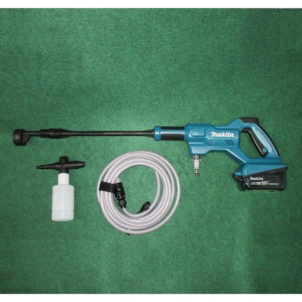 マキタ MHW180DZ+BL1860B+DC18WC 18V充電式洗浄機 常用吐出水量:2.5L/min High 常用吐出圧力:2.4Mpa 水道 High 噴射モ−ド5種類 給水方式3種類 6.0Ahバッテリx1+充電器付セット 新品