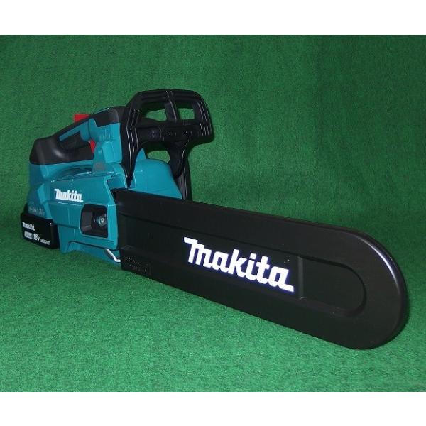 送料無料 マキタ MUC356DGF 18Vx2=36V 充電式チェーンソー ガイドバ−長さ350mm トップハンドル型 スプロケットノ−ズバ−仕様 25AP仕様 青 6.0Ahバッテリ2個付セット 新品