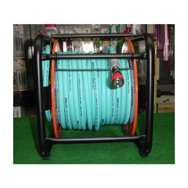 マッハ NDZG-8530 常圧用太径スム−ジ−ホース付B型エアードラム φ8.5X30m 新品 フジマック NDZG