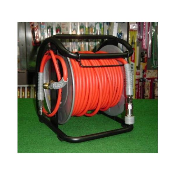 マッハ NHD-630C 高圧用スムージホース付エアードラム φ6X30m オレンジ 新品 NHD630C フジマック