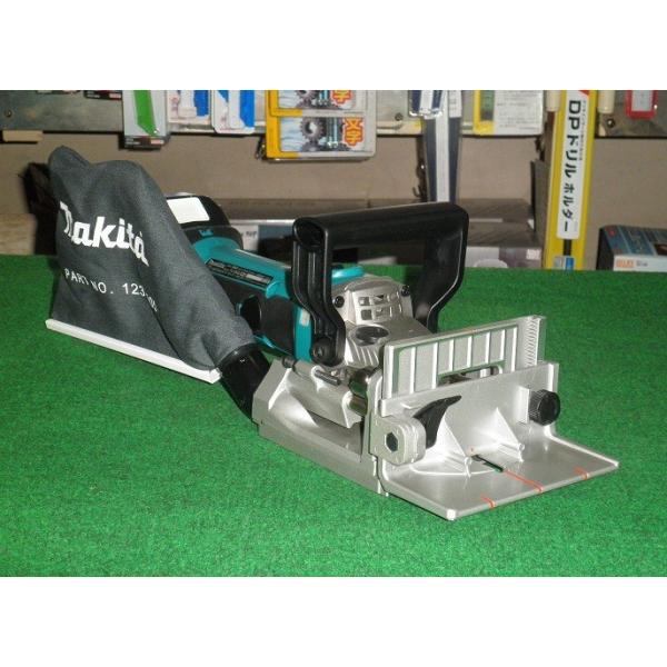 マキタ PJ180DRG 18V充電式ジョイントカッタ 6.0Ahバッテリ1個付モデル 額縁の留め加工 家具の継手加工が簡単 きれい 新品