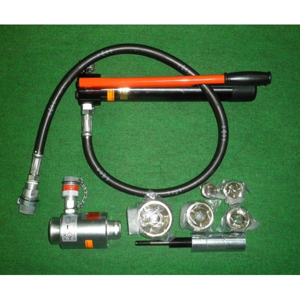 泉精器 SH-10-1 B P付 油圧式パンチャ− 厚鋼2インチセット B16〜B54付 ポンプ付 新品 代引不可 SH10-1 イズミ_1