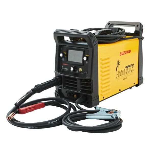 スズキッド SIG-200 アイミ−ゴ200 100V/200V兼用 インバ−タ 半自動溶接機 新品 SIG200 SUZUKID 代引不可 法人限定