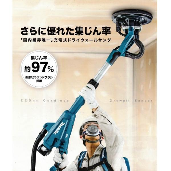 マキタ SL801DRGX 18V充電式ドライウオ−ルサンダ サンデイングデイスク径φ255mm 新品 代引き不可 内装 石こうボ−ド 軽天 SL800_2