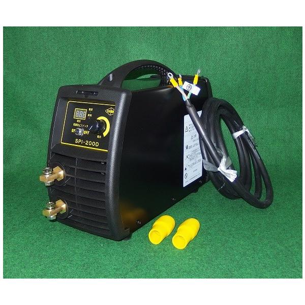 サンピース SPI-200D2 インバーター直流ア−ク溶接機 単相200V 新品 マイト工業 MA-200DF 相当品 SPI200D MA200DF