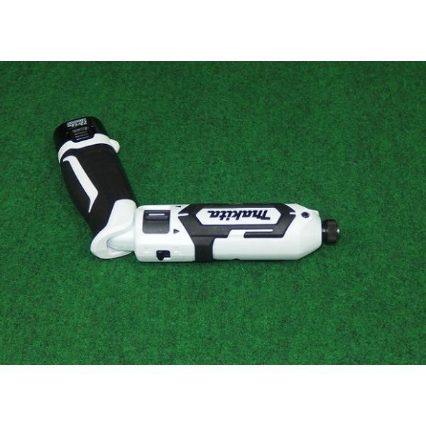 マキタ TD022DSHXW 7.2V 充電式ペン イパクトドライバ 最大締付トルク:25N・ｍ 1.5Ahバッテリx2個+充電器付セット アルミケ−ス付 白 新品_2