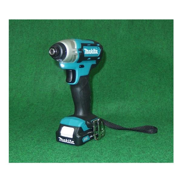 マキタ TD110DSHX 10.8V 充電式インパクトドライバ 最大締付けトルク:110N・m スライドバッテリ式 1.5Ahバッテリ2個付セット 青 新品_1