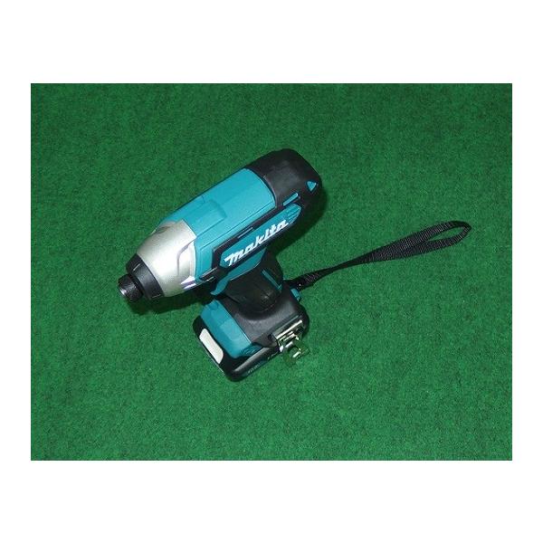 マキタ TD110DSHX 10.8V 充電式インパクトドライバ 最大締付けトルク:110N・m スライドバッテリ式 1.5Ahバッテリ2個付セット 青 新品_2