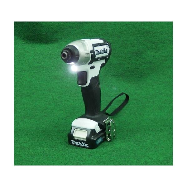 マキタ TD110DSHXW 10.8V 充電式インパクトドライバ 最大締付けトルク:110N・m スライドバッテリ式 1.5Ahバッテリ2個付セット 白 新品_1