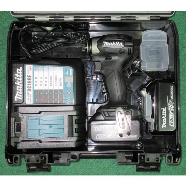 マキタ TD173DRGXB 18V ブラシレスインパクトドライバ 最大締付トルク180N・m 6.0Ahバッテリ2個付セット 黒 使い易さ さらに極まる 新品