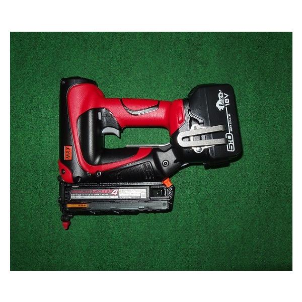 マックス TJ-35P4-B/1850A 18V充電式ピンネイラ 本体+5.0Ah電池パックx1個+ケ−スセット 充電器別売 新品 TJ35P4 MAX