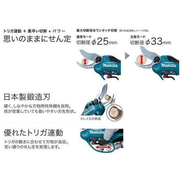マキタ UP361DZSP 18Vx2=36V充電式せん定ハサミ 標準トルクタイプ 本体のみ ハーネス一式・バッテリ・充電器別売 樹木 果木の選定に 新品_1