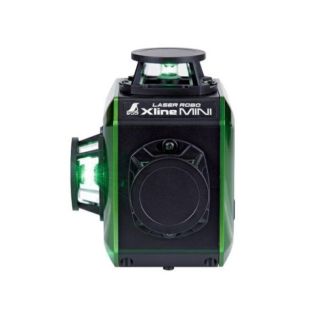 シンワ測定 71630 レーザーロボ X Line MINI グリ−ン フルライン・地墨クロス 新品 代引不可 レーザ−墨出器