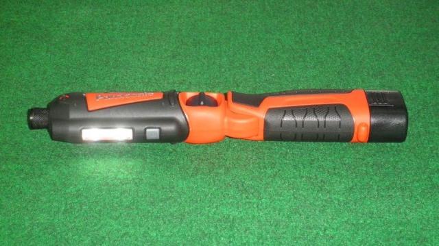 パナソニック EZ7521F07D-R 7.2Vステイックインパクト 1.9Ah電池パックx2個+充電器付セット 赤 2WAYLEDライト付 新品 ペンインパクト_1