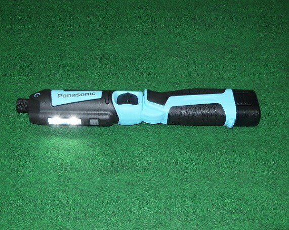 パナソニック EZ7521F07D-A 7.2Vステイックインパクト 1.9Ah電池パックx2個+充電器付セット 青 2WAYLEDライト付 新品 ペンインパクト_2