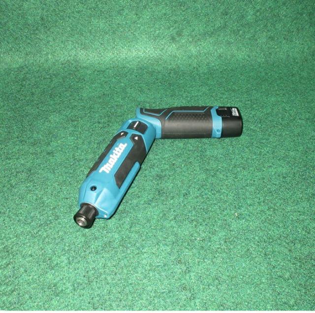 マキタ TD023DSHX 7.2V 充電式 ペン イパクトドライバ 最大締付トルク:25N・ｍ 軽量・コンパクト 青 1.5Ahバッテリx2個 + 充電器付セット プラスチックケ?ス付 新品 BL1015 DC07SB 純正品_1