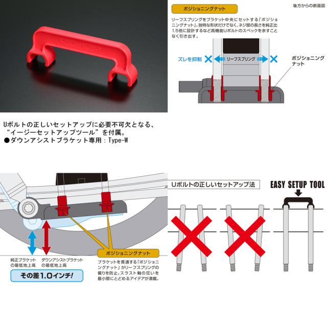 Genb 玄武 スーパーダウンブロックシステム 3.5インチ/-87.5ミリ SDS35H ハイエース TRH KDH GDH 200系_2