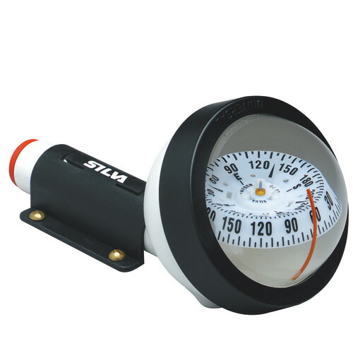 ハンドコンパス 70UNE SILVA 方位磁石 船舶部品 ボート用品 漁船 LED 照明機能搭載の通販は