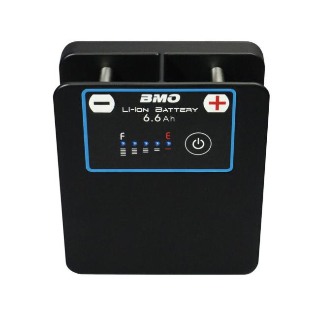 リチウムイオン バッテリー 6.6Ah 本体&チャージャーセット 船釣り フィッシング 電動リール コンパクト 750g  10Z0009 BMO JAPAN