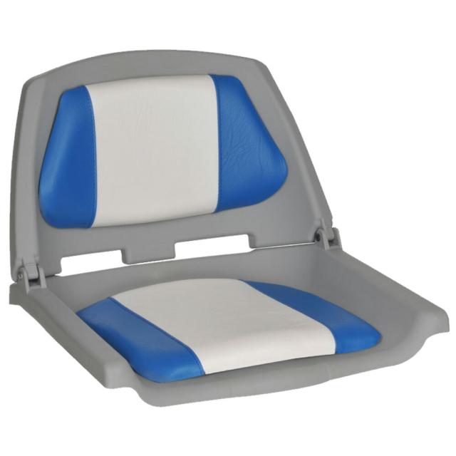 BMO JAPAN フィッシャーマンシート ブルー/ホワイト・グレー/ホワイト フルセット ボート MA702-21 BMO JAPAN 船舶用品 チェア クッション フィッシング 30C0029 30C0031