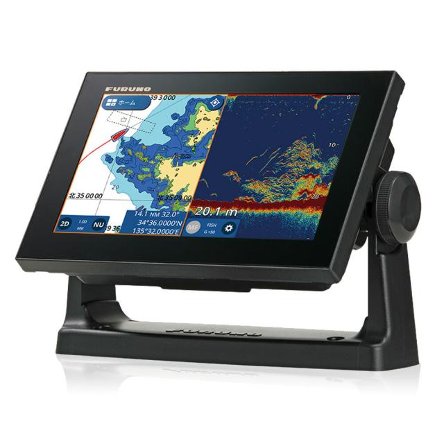 GP-1971F FURUNO 魚群探知機 9型ワイドカラー 液晶 GPS プロッタ レーダー機能 魚探 モニター タッチパネル式
