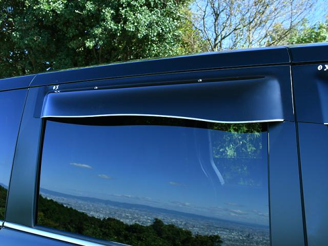 OXバイザー オックスバイザー BLACKY-X ブラッキーテン (前後セット)　N BOX/カスタム　JF1/JF2 (BL-91-BLR-91 OX VISOR オックスバイザー BLACKY-X ブラッキーテン (フロント