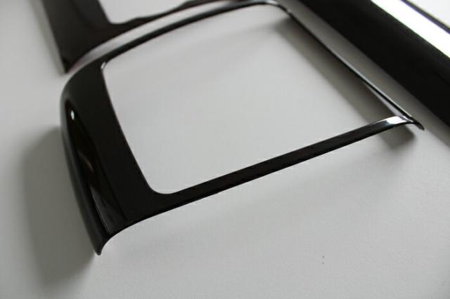 ハイエース 4型 5型 6型 インテリアパネル 3P ワイド ダークブラウン　（ポプラ調）　木目 室内 壁パネル 木目 デザイン パーツ MDN マドンナ 内装 インテリア パーツ_3