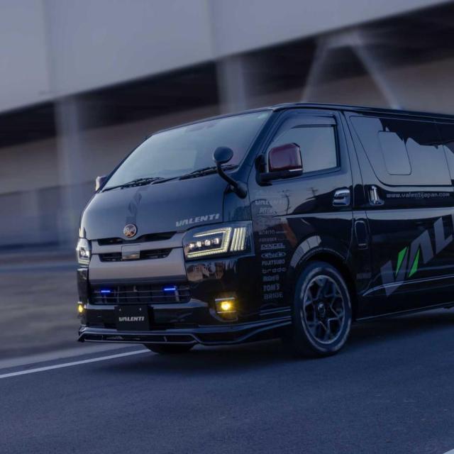 ハイエース用3眼LEDヘッドランプ ジュエルヘッドランプ ウルトラ 200
