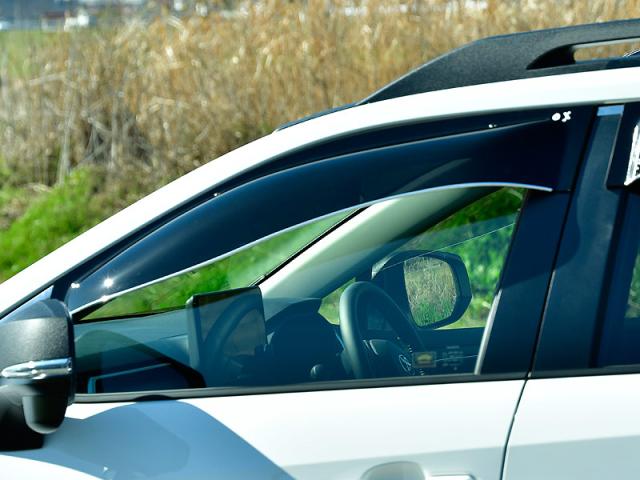 OXバイザー オックスバイザー BLACKY-X ブラッキーテン (前後セット)　N BOX/カスタム　JF1/JF2 (BL-91-BLR-91 OX VISOR オックスバイザー BLACKY-X ブラッキーテン (フロント