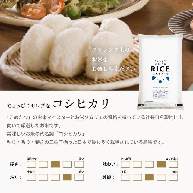 【暮らし応援価格！】米 お米 30kg ちょっぴりセレブなコシヒカリ 国内産 令和7年産 玄米30kg 精米後27kgこしひかり_3