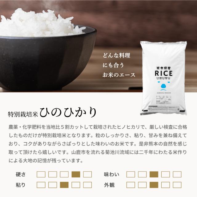 米 お米 30kg ヒノヒカリ 熊本県産 特別栽培米 令和6年産 玄米30kg  
