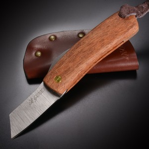 後藤渓 ミニ折りたたみナイフ 肥後守型 カスタムナイフ 天然木材ハンドル [ 花梨 ][ags44271]の通販は 5,500円