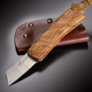 後藤渓 ミニ折りたたみナイフ 肥後守型 カスタムナイフ 天然木材ハンドル [ 杉 ][ags44288]の通販は 5,500円