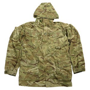イギリス軍放出品 マウンテンパーカー 裏地メッシュなし MTPカモ 防風 防寒 スモック [ 190/96 / 破損あり ][ra10922]の通販は