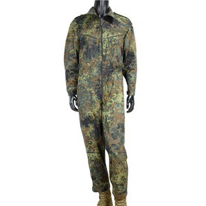 ドイツ軍放出品 カバーオール 戦車兵用 フレクターカモ 裏地無し [ 185-195/100 / 可 ][ra15006]の通販は