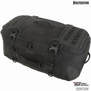 MAXPEDITION アイアンストーム アドベンチャー トラベルバッグ [ ブラック / 62L ][rsmblk]