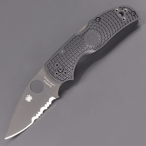 SPYDERCO 折りたたみナイフ ネイティブ5 半波刃[sc41psbbk5]の通販は